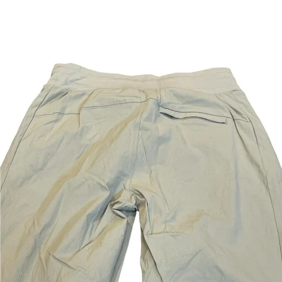 ATHLETA TREKKIE NORTH HIGH RISE JOGGER PANTS LIGHT KHAKI SIZE 6 - Picture 12 of 14